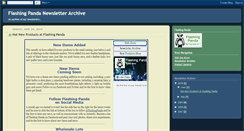 Desktop Screenshot of newsletters.flashingpanda.com